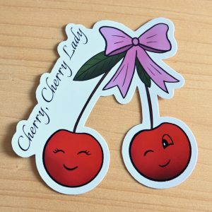 Naljepnica - Cherry, cherry lady